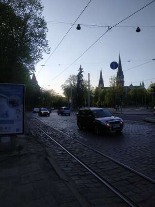 Апартаменты Cozy studio for couple near Polytechnic University Львов Апартаменты с 1 спальней-13